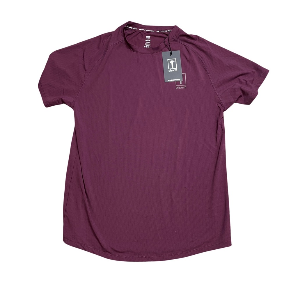 1st Phorm Medium NEW w/Tags Short Sleeve Purplish Nylong Blend Jersey